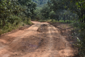 Hauptverkehrtsweg in Guinea